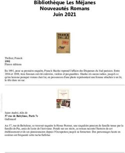 Bibliothèque Les Méjanes Nouveautés Romans Juin 2021 - Cité du Livre