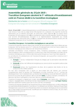 Assembl&eacute;e g&eacute;n&eacute;rale du 21 juin 2021 : Transition Evergreen devient le 1er v&eacute;hicule d'investissement cot&eacute; en France d&eacute;di&eacute; &agrave; la transition &eacute;cologique