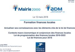 Formation finances locales - Association des Maires du Tarn