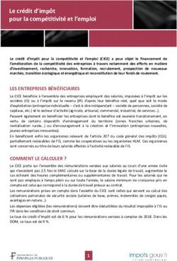 Le cr&eacute;dit d'imp&ocirc;t pour la comp&eacute;titivit&eacute; et l'emploi - Impots.gouv.fr
