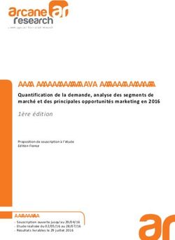 Le marché de la Cosmétique Naturelle - Quantification de la demande, analyse des segments de marché et des principales opportunités marketing en ...