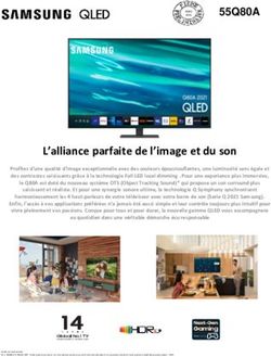 L'alliance parfaite de l'image et du son - Connexion