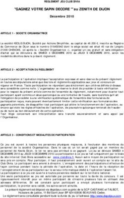 "GAGNEZ VOTRE SAPIN DECORE '" au ZENITH DE DIJON