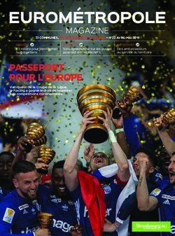 EUROM&Eacute;TROPOLE MAGAZINE - Strasbourg.eu