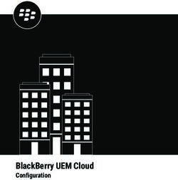 BLACKBERRY UEM CLOUD CONFIGURATION - BLACKBERRY DOCS