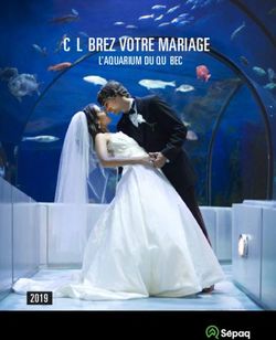 CÉLÉBREZ VOTRE MARIAGE - À L'AQUARIUM DU QUÉBEC 2019