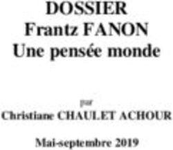 DOSSIER Frantz FANON Une pensée monde - Christiane CHAULET ACHOUR Mai-septembre 2019 - Guide du Site