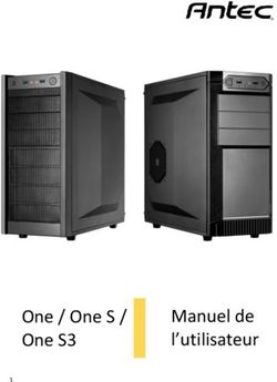 Manuel de l'utilisateur - One S3
