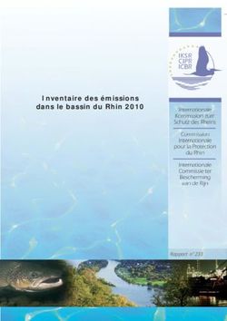 Inventaire des émissions dans le bassin du Rhin 2010 - Rapport n 233 - IKSR