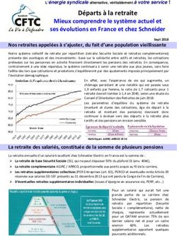 D&eacute;parts &agrave; la retraite Mieux comprendre le syst&egrave;me actuel et ses &eacute;volutions en France et chez Schneider - CFTC Schneider