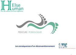 Les conséquences d'un déconventionnement - Unap-Sypcac