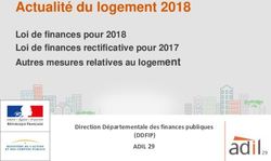 Actualité du logement 2018 - Loi de finances pour 2018 Loi de finances rectificative pour 2017 Autres mesures relatives au logement - Adil du ...