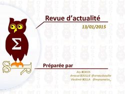 Revue d'actualité - Préparée par - OSSIR