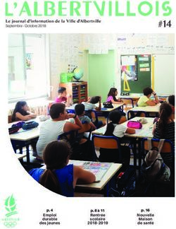 #14 Le journal d'information de la Ville d'Albertville - Septembre - Octobre 2018