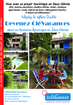 Adoptez le r&eacute;flexe Qualit&eacute; - Devenez Cl&eacute;Vacances