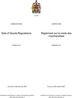 Sale of Goods Regulations