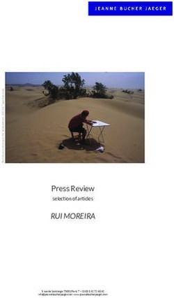 RUI MOREIRA Press Review - selection of articles - Jeanne Bucher Jaeger
