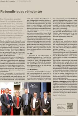 Rebondir et se r&eacute;inventer - Alumni HEC Lausanne