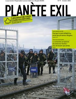 D'AIDE AUX R&Eacute;FUGI&Eacute;S - Organisation suisse d'aide aux r&eacute;fugi&eacute;s