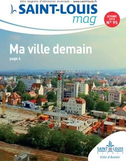 Ma ville demain SAINT-LOUIS - mag - Ville de Saint-Louis