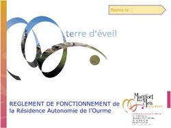 REGLEMENT DE FONCTIONNEMENT de - la Résidence Autonomie de l'Ourme - Remis le : Ville de ...