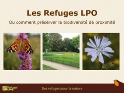 Les Refuges LPO Ou comment pr&eacute;server la biodiversit&eacute; de proximit&eacute;
