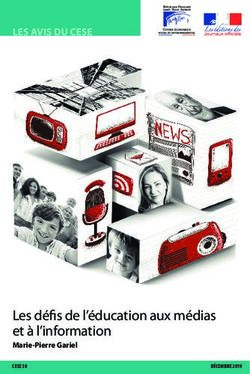 Les défis de l'éducation aux médias et à l'information - Marie-Pierre Gariel - LES AVIS DU CESE