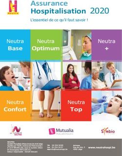 Assurance Hospitalisation 2020 - Base Neutra - Symbio