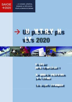 Un premier pas vers 2020 - Où en est notre département ? Les grandes orientations pour demain Des experts témoignent