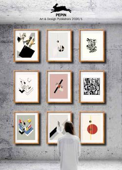 PEPIN Art & Design Publishers 2020/1 - The Pepin Press