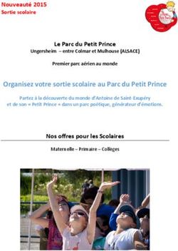 Organisez votre sortie scolaire au Parc du Petit Prince
