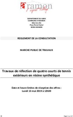 Travaux de réfection de quatre courts de tennis extérieurs en résine synthétique - Aramon