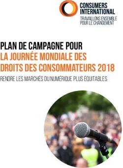 Plan de campagne pour la journée mondiale des droits des consommateurs 2018 - Rendre les marchés du numérique plus équitables