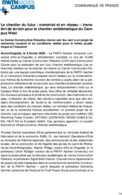 Le chantier du futur : num&eacute;ris&eacute; et en r&eacute;seau - trans- fert de terrain pour le chantier embl&eacute;matique du Cam- pus West - center construction robotics