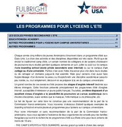 LES PROGRAMMES POUR LYCEENS L'ETE - Commission Franco-Américaine ...