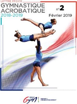 GYMNASTIQUE ACROBATIQUE - 2018-2019 F&eacute;vrier 2019 - FFGYM Occitanie