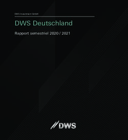 DWS Deutschland Rapport semestriel 2020 / 2021