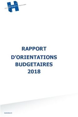 RAPPORT D'ORIENTATIONS BUDGETAIRES 2018 - Ville des Herbiers
