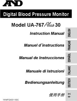 Digital Blood Pressure Monitor Model UA-767 30 - Instruction Manual Manuel d'instructions Manual de Instrucciones Manuale di Istruzioni ...