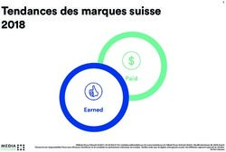 Tendances des marques suisse 2018 - Media Focus