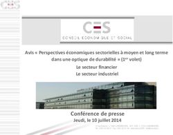 Conf&eacute;rence de presse Jeudi, le 10 juillet 2014 - Avis " Perspectives &eacute;conomiques sectorielles &agrave; moyen et long terme dans une optique de durabilit&eacute; ...