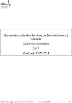 Mesure des coûts des Services de Soins Infirmiers à Domicile - Guide méthodologique 2017 Version du 21/02/2018 - ATIH