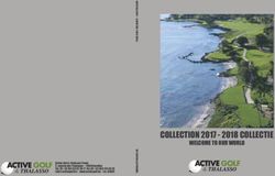 COLLECTION 2017 - 2018 COLLECTIE - WELCOME TO OUR WORLD - Active Golf