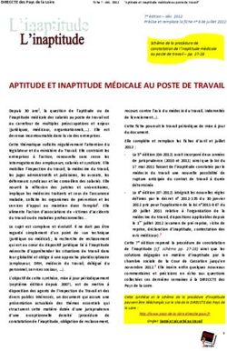 Aptitude Et Inaptitude Medicale Au Poste De Travail