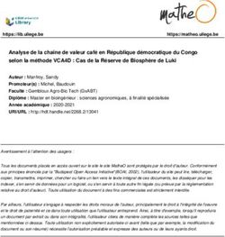 Analyse de la cha&icirc;ne de valeur caf&eacute; en R&eacute;publique d&eacute;mocratique du Congo selon la m&eacute;thode VCA4D : Cas de la R&eacute;serve de Biosph&egrave;re de Luki - MatheO