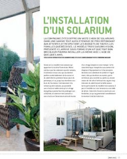 L'installation D'un solarium