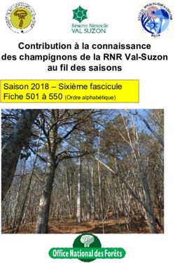 Contribution &agrave; la connaissance des champignons de la RNR Val-Suzon au fil des saisons - Saison 2018 - Sixi&egrave;me fascicule