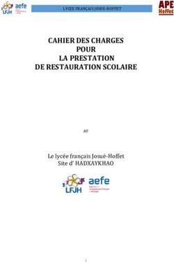 Site d' HADXAYKHAO AU - LYCEE FRANÇAIS JOSUE HOFFET 1 - CAHIER DES CHARGES POUR - Lycée français Josué Hoffet