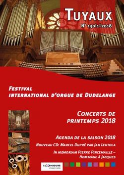 Tuyaux - Concerts de printemps 2018 - Orgue Dudelange