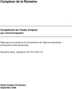 Complexe de la Romaine - Compl&eacute;ment de l'&eacute;tude d'impact sur l'environnement - Hydro-Qu&eacute;bec Production Septembre 2008 - Hydro-Qu&eacute;bec